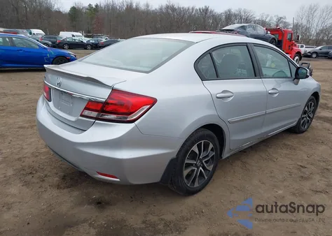 2013 Honda Civic Ex z USA, uszkodzony, nr VIN 2HGFB2F85DH532716